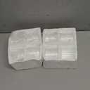 Clear Tealight Candle Holders: Set of 8 Glass Votive Holders - Small Floating Candleholder for Wedding Birthday Holiday Table Centerpieces Decoration