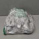 Walrus Round Vinyl Fitted Tablecloth with Flannel Backing Elastic Edge Design Table Cover Waterproof Oil-Proof PVC Table Cloth Stain-Resistant Best for 57"-66" Round (Marble)