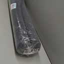 Runner Rugs 3 x 10 ft for Hallway with Rubber Backing, Non Slip Indoor Rug, Outdoor Runner Rug Waterproof, Custom Size Area Rugs for Entryway, Balcony, Patio, Kitchen, Garage, Stair, and Laundry (Grey Narrow Stripe)