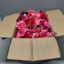 2pcs 19inch Hot Pink Free Standing Flowers Ball Bouquet Artificial Rose Arrangements Balls for Wedding Centerpieces Tables Chair Aisle Runner Flowers Decoration