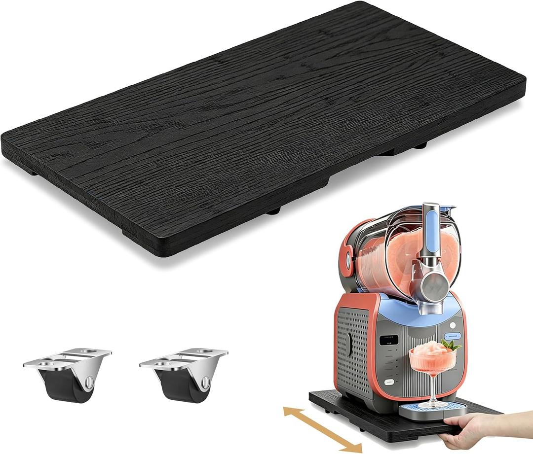 Black Pine Appliance Slider Wheels Compatible with Ninja SLUSHi