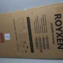 Royxen Laundry Countertop with Storage Universal Fit, Washer and Dryer Countertop with Shelf, Laundry Room Storage, 2-Tier Shelf (Black)