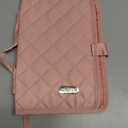 Adjustable Bible Cover with 75 Bible Tabs - Bible Cover Case for WomenWaterproof, Washable Quilted Bible CaseReusable Christian Gifts for Women (Pink, M)