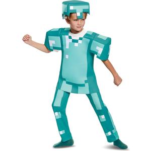 Kids Minecraft Armor Deluxe Halloween Costume