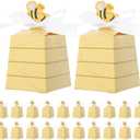 FRCOLOR 30 Pcs Candy Boxes Party Favor Boxes Paper Favor Containers for Wedding Birthday Baby Shower Party 4.33X2.55 Inch