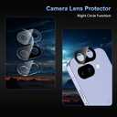 2 x SPARIN Screen Protector for Google Pixel 9A 6.3 Inches, [2+2 Pack] Pixel 9A Tempered Glass, Easy Installation with Auto Alignment Frame, Bubble-Free/Case Friendly