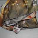 7x8 FT Christmas Garage Door Cover, Rustic Barn Door Garage Door Banner Decorations, Light Strings, Gifts Piles and Xmas Tree Backdrop for Christmas Party Decorative Supplies (Brown)