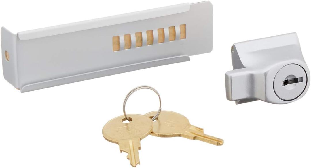 C.R. LAURENCE TDK7AKA CRL Aluminum Stick-On Showcase Lock - Keyed Alike