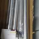 Shower Curtain Rod, 1" Diameter Heavy Duty Tension Shower Rod, Non Slip Adjustable 28-74 inch No Drill Shower Curtain Rods Spring Tension For Bathroom, Shower Stall, No Rust, Brushed Nickel