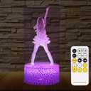 Girls Gifts, Singing Girl Birthday Gift, Decoration for Room. Table Lamp for Music Party Supplies.Night Light with 16 Colors Change and Timing