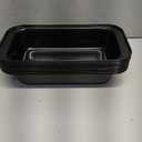 10 Pcs Loaf Pans for Baking Bread, Nonstick Loaf Bread Pan 8 x 4 Inch, Carbon Steel Bread Pan for Homemade Bread (Black)