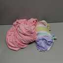 7.2 ft + 6 ft Rainbow Arch Backdrop Stand Covers Pastel Background Arched Stretchy Fabric Backdrop Cover for Boho Dasiy Birthday Party Wedding Baby Shower Decoration(Macaroon Pink)