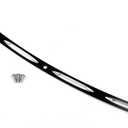 Artudatech Black CNC Cut Windshield Trim for 1996-2013 Electra Street Tri Glide FLHTC