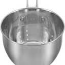 LIFKOME Stainless Steel Kitchen Sink Drainer Mesh Sink Strainer Drain Basket for Kitchen