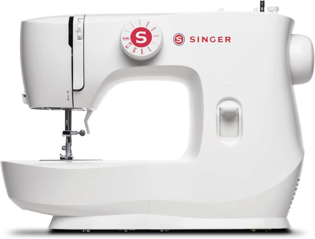 SINGER® MX60 Lightweight & Portable Sewing Machine with Accessory Kit
6 stitches deliver 57 applications, LED light, Foot pedal, 4-step buttonhole , easy to use, great for crafts & mending