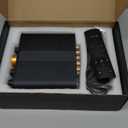 Fosi Audio HT4S Bluetooth Amplifier for Outdoor Speakers, 4 Channel Power Amp for Home Theater, Outdoor Gathering, 4.1/5.0 Ch Stereo Home Audio Receiver, Supports AUX/Optical Input with Remote Control