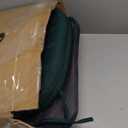 Chair Cushions for Dining Chairs Set of 4, Non Slip Kitchen Chair Pads, 17" x 16" x 2", Indoor Dining Chair Cushions with Ties, D-Shaped Seat Cushions for Kitchen Chairs, Dark Green