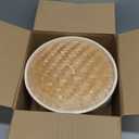 Prime Home Direct Bamboo Steamer Basket 12-Inch | 2-Tier Steamer for Cooking | 50 Liners, Chopsticks, Sauce Dish | Steaming Asian Food, Bao Buns, Chinese, Dim Sum, Dumpling, Rice, Vegetable Steam Pot