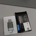 Mini Wireless Carplay Adapter for Apple iPhone,Plug and Play Easy Setup Automatic Reconnect,Convert Wired to Wireless Carplay Adapter Dongle,for Car Play 2016+ & iPhone iOS 10+ (USB A) Grey