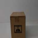 TIPGO Small Metal Trash Can, 2.1 Gallon Slim Trash Can for Bathroom, Wastebasket Garbage Bin for Bedroom, Office, Kitchen, Under Sink (Matte Black)