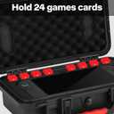 ZENACCE Hard Shell Carrying Case Compatible with 2025 Nintendo Switch 2, Travel Bag Holds New Switch 2 Console, Power Adapter, Cable and Other Accessories