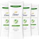 Dove Advanced Care Antiperspirant Deodorant Stick Cool Essentials 4 ct for helping your skin barrier repair after shaving 72 hour odor control and sweat protection with Pro Ceramide Technology 2.6 oz