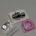 Shower Head Swivel Ball Adapter Brass Adjustable Shower Arm Connector Universal Showering Component Shower Arm Extension, Polished Chrome