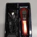 Hair Clippers for Men Professional Clippers for Men Cordless&Corded Barber Clippers for Hair Cutting & Grooming. Rechargeable Hair Trimmer Kit for Household (Red)