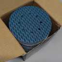 Fish Scale Sandpaper 5 Inch 8 Hole Sanding Disc Hook and Loop Pads Sand Paper 60/80/120/180/240/320/400 Assorted Grit for Wood 70 PCS Blue Aluminum Oxide Anti Blocking Rhombus Sanding Discs
