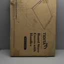 Acacia Stove Top Covers for Electric Stove - Wooden Noodle Board for Gas Stovetop - Stove Top Covers for Gas Burners - Wooden Kitchen Sink Cover for Counter Space & Decorative Tray (Walnut)