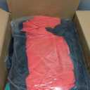 12 Ft by 6 Ft Giant Christmas Inflatables Snowman Outdoor Decorations, Blow Up Snowman Holds Candy Cane Built-in Rotating Colorful Lights Christmas Decorations Outdoor Yard Lawn Garden Holiday Party