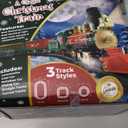 Christmas Train Set for Under The Tree with Lights, Music, Sounds, and Steam  Electric Train with On/Off Button, Smoke, Tracks  Perfect Holiday or Birthday Gift for Boys, Toddlers Ages 3+ Year Olds