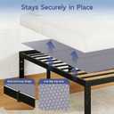 BlissBoard Twin Bunkie Board, 38 x 75 in, Low-Profile Mattress Support