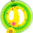 Kite Reel Winder for Adults & Kids - 7.2 Inch Dia, 650FT High Strength String with Connector - Large Handle, Safety Lock, Kite Line Winder for Effortless Flying and Control. (Green)