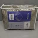 Cozorbt Heat Blanket 50x60 Throw, Soft Flannel & Sherpa Reversible Electric Blanket with 10 Heat Settings,12 Timer Setting and 3 Hours Auto-Shut Off, ETL Certified Machine Washable, Light Brown