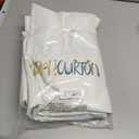 Ivory White Curtains 84 Inch Length 2 Panels for Living Room Curtain for Bedroom Window Total Blackout Off White Drapes 84 Long Boho Farmhouse Linen Black Out Thermal Insulated Curtain Back Tab Pocket