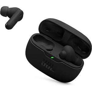 JBL Vibe Beam 2 - True Wireless Noise Cancelling Earbuds Pure Bass Sound & Smart Ambient Technology, 4mics for Crisp, Clear Calls, up to 40Hrs of Playback, IP54 Dust & Water Resistant (Black)