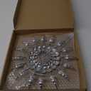 Metal Windmill, Wind Spinners for Yard and Garden, Pinwheels, Silver, Kinetic (2pc)