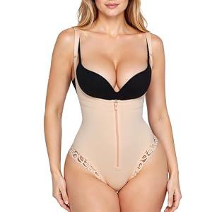 Fajas Colombianas Moldeadoras Women Body Shaper Postpartum Tummy Control, XL