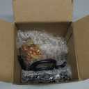 Amyhill 3 Pcs Christmas Decorative Bells Stands Table Decor Metal Vintage Inspired Bells Stands with Velvet Bow for Rustic Christmas Hanging for Xmas Table Window (Classic)