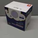 JOLLY CHEF 100 Pieces Gold Plastic Plates, 10 Inch Elegant Disposable Dinner White with Gold Rim, Disposable Plastic Plates for Christmas, Birthdays and Weddings