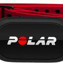 Polar H10 Heart Rate Monitor Chest Strap - ANT + Bluetooth, Waterproof HR Sensor for Men and Women (Red)
