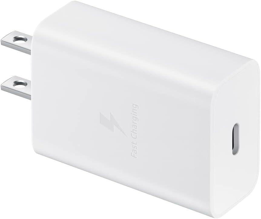SAMSUNG 15W Wall Charger Type C (USB-C Cable Included), White