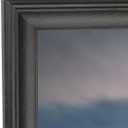 18x36 inch Picture Frame Solid Wood Black,Suitable for Panoramic Photo Frame, Posters,Painting,Group Photo,Puzzle (A23B1836)