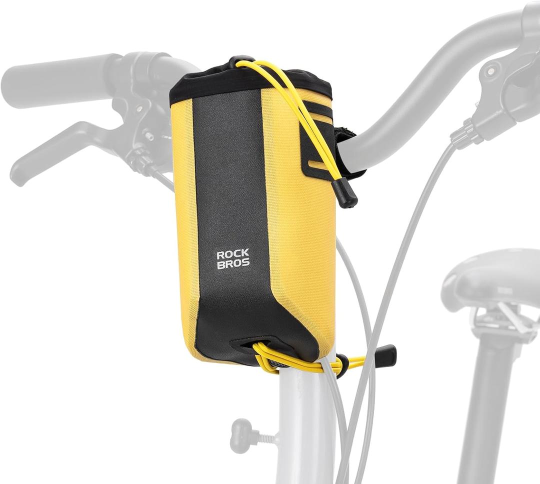 ROCKBROS Bike Water Bottle Holders Handlebar,Universal Cycling Bicycle Water Bottle Cage for Kids,Mountain,Cruiser,Road Bikes Cup Holder,Fits Bottles Up to 3.5 in Diameter