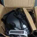 Amazon Basics Wet Dry Shop Vacuum Cleaner, 4 Gallon, 3 HP Stainless Steel, Grey/Black