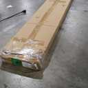 Yuzzy Wood Panels for Wall - 9 Feet Dark Walnut Wood Slat Acoustic Panels 4 PCS - Modern Sound Absorbing Wall Panels for Interior Wall Decor for Home, Office, Studio (4pcs - 108 * 11 in)