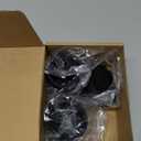 Shower Knobs Replacement Kit 3-Piece, Matte Black Hot and Cold Shower Knob Compatible with Price Pfister Verve Bathtub Tub Faucet Handle Remodel Trim Kit