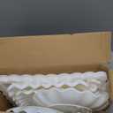 DIDROOM 12-Pack Dessert Table Display Set, 6 Cupcake Stands and 6 dessert tray, made of plastic Dessert Display Stands, Ideal for Wedding Baby Shower Tea Party, Easy to Clean and Assemble (White)