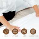 SNNDER Throw Pillow Covers, Pillow Covers for Room Decor, 20x54inch, 496 (Winter - 3)